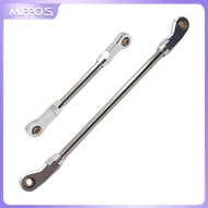 Mippos ลิงค์เซอร์โวพวงมาลัย1/10 2ชิ้นก้านบังคับเลี้ยวแข็งแรงติดตั้งได้ง่ายแทนที่อะลูมิเนียมอัลลอยปรั
