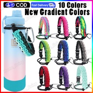 12oz-64oz Aquaflask Accessories Water Bottle Rope Gradient Color Hydroflask Tumbler Paracord aquafla