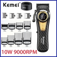 Kemei 2242 Professional Cordless Hair Clipper Barber Electric Hair Trimmer Rechargeable Fade Hair Cu