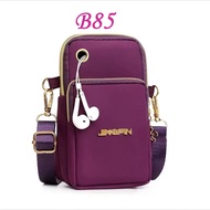 L H H Women's Fashion Running Sports Mobile Arm Bag Casual Shoulder Crossbody Bag Sling bag B85