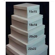 White Box 10x15 15x15 18x18 20x20 Rice Rames Box Catering