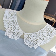 Aksesoris Kerah Jahit Wanita Renda Kerah Kerah Lebar Collar Impor