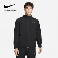 Nike Mens Dri-Fit Form Hoodies Jacket  - Black