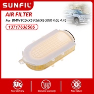 CJ7F Car Air Filter Suit For Bmw F15/x5 F16/x6 50ix 4.0l 4.4loem No 13717638566 P9M4Yตัวตัดโซ่ ตัวตั