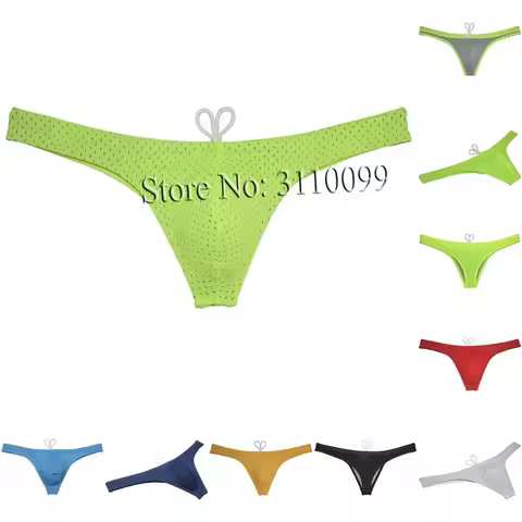 Men's Swimwear Thong Bikini Briefs Swimsuit Mini Beachwear Surfing Underwear