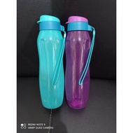 ECO 1LITER TUPPERWARE 2PCS BOTOL MINUM TUPPERWARE 2PCS WARNA SESUAI GAMBAR / ECO BOTTLE 1L TUPPERWARE / BOTOL MINUM TERMURAH / BPA FREE