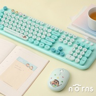 台中店-Norns-蠟筆小新無線鍵盤滑鼠組