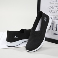 PLK LV0343 Women's Slip-On Shoes, Women's Knitted Shoes, Motif