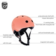 [คูปองคู่ลดเพิ่ม] Scoot and Ride Highway Helmet หมวกกันน็อคเด็ก สำหรับ Scooter/จักรยาน ส่วมใส่ง่าย ป