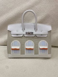 Hermes Birkin 20 Faubourg White stamp: U