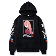 JSYC Hot Sales Hip-hop Style Darling In The Franxx Anime Zero Two Fashion Men's Hoodies Thanksgiving Gift GS