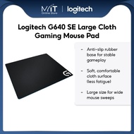 Logitech G640 SE Large Cloth Gaming Mouse Pad, Optimized for Gaming Sensors, Moderate Surface Fricti