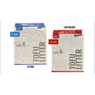 Real Litter Lite 6L (Strip) - (Crush) Tofu Cat Litter 6L