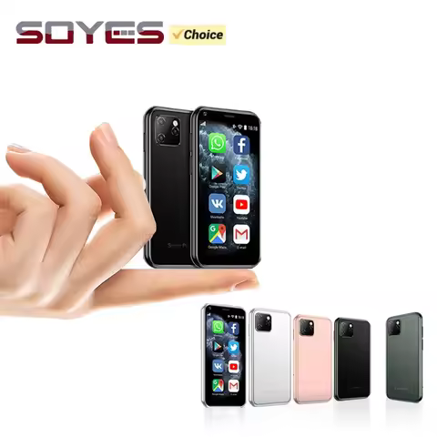 SOYES XS11 Mini Cheap Smartphone 2.5inches 1GB RAM 8GB ROM Quad Core WCDMA 3G 2MP Dual SIM Android S