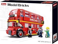Sluban Double Decker Bus M38-B0708 London Bus, Multi Colou, M