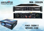 POWER AMPLIFIER MEGAVOX MA2002N 2 X 2000 WATT