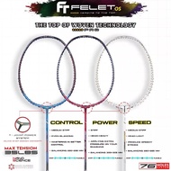 FELET Badminton Racket TJ 1000 (Control/Power/Speed) (4U) (No Stringing)