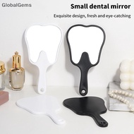 ️GG ️ Tooth Shaped Mouth Mirror, Unbreakable Plastic Makeup Mirror - Dentist Gift PH