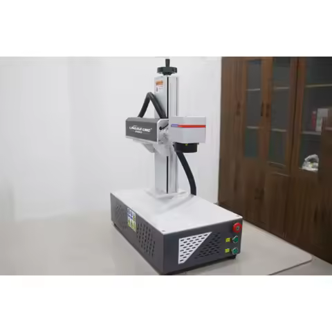 Customized DIY Portable Desktop Laser Marking Machine Metal Fiber Laser Printer Engraving Machine