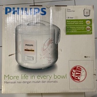 Rice cooker Philips 1.8 liter hd 4729 Baru