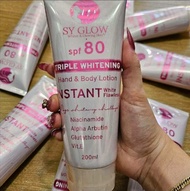 SY GLOW INSTANT WHITE LOTION