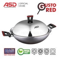 1st BUYER PROMO🔥ASD Cookware Non Stick Pan Wok w/Stainless Steel Cover