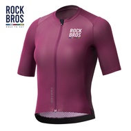【ROAD TO SKY】ROCKBROS Short-sleeved Cycling Jersey Summer T-shirt Riding For Women