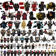 Skibidi Toilet Action Figures Clock Man Titan Drillman Doomsday Monitor Building Block Collection To