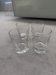 4 隻 Tiffany & Co. 水晶玻璃杯，只用過一次， 3×3.5寸，原價$2400
