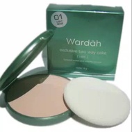 Wardah exclusive two way cake