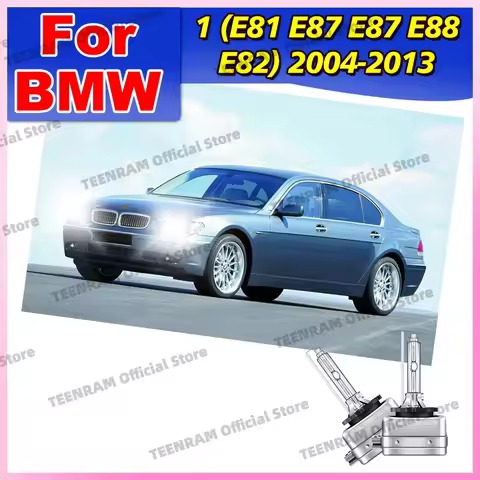 2x HID Xenon Headlight D1S D1 Bulb 6000K 8000K 10000K 12V For BMW 3 2 1 Series E81 E87 E87 E88 E82 2