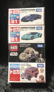 《GTS》TOMICA 多美小汽車 NO81譜+初回 /SC-04 C-3PO /暴龍吉普車四款合購