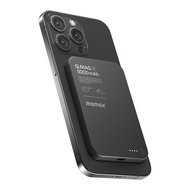 MOMAX Q.Mag X 5000mAh magnetic wireless battery pack - Black