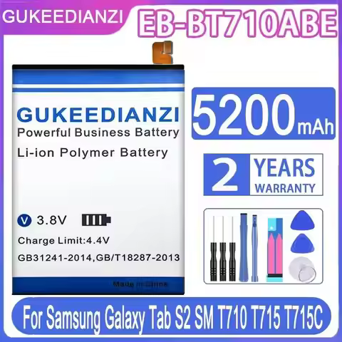 Reliable Power Supply Long-Lasting Tablet Battery For Samsung Galaxy Tab S2 8.0 SM T710 T715 T715C E