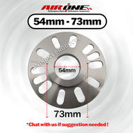 AIRONE Automotive Wheel Spacers Adapter Hub Centric Flange Convert to OD 73mm PCD 4x100 4x110 4x114.