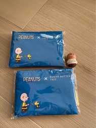 Sugar butter sand tree x snoopy shopping bag