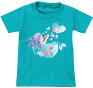 D&C KIDS Atasan kaos anak perempuan DTF-1162