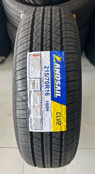 215/70R16 100H LANDSAIL CLV2 สายนุ่มเสียงเงียบ👍ยางใหม่กริ๊ปปี24🇹🇭ราคาโปร1เส้น✅แถมจุ๊บลมยางแท้👍มีรับป