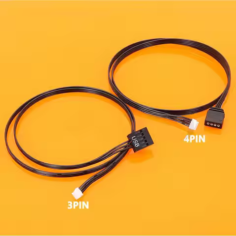 AMD Ryzen Wraith Prism Wraith Max Fan RGB Light Motherboard Control Sync Cable