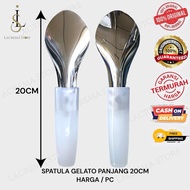 SHORT GELATO SPATULA 20CM | 20CM Long GELATO SPATULA | SCOOP GELATO 20CM | GELATO SPATULA WITH ACRYL