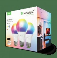 Nanoleaf - Nanoleaf 智能 LED 燈泡 Matter Apple Home Google Home App 藍芽控制 (3個套裝)