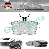 Münster Disc Brake Pad Rear Citroen DS4 2.0 Hdi 2012-2015 RHH (DW10CTED4) DS5 THP 155 1.6 2013-2015 