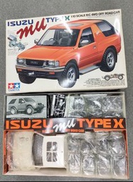 高配置四驅越野車版Tamiya 4WD Isuzu Mu Type X 1:10 田宮suv比例遙控車 雙星孖星