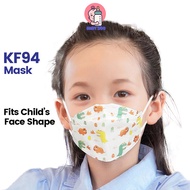 Baby/Kids 3D Cartoon Face Mask | Child 4Ply KF94 Disposable Cartoon Face Mask | 1 pcs | Kanak Topeng Muka