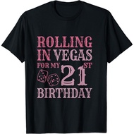 Rolling In Vegas - 21St Birthday Trip - Las Vegas Bday Party Gift Unisex T-Shirt