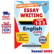 Hasani PIB Simple Guide To Essay Writing English (CEFR) Paper 2 Form 1 2 3 9786297502984