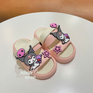 (PHOM NHỎ) Dép Koromi có quai hậu 2 lớp nhẹ mềm êm chân cho bé gắn sticker