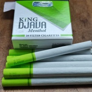 ROKOK KING DJAVA MENTHOL 20'S SKM - 1 SLOP = 10 BUNGKUS - ROKO MURAH