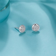 Rio Diamonds Fonial Natural Diamond Earring in 18K White Gold
