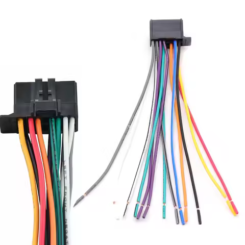 16-Pin Car Radio Plug Stereo Wiring Harness For 2010-Up Pioneer DEH Model For DEH-1500 Cable Car Pla